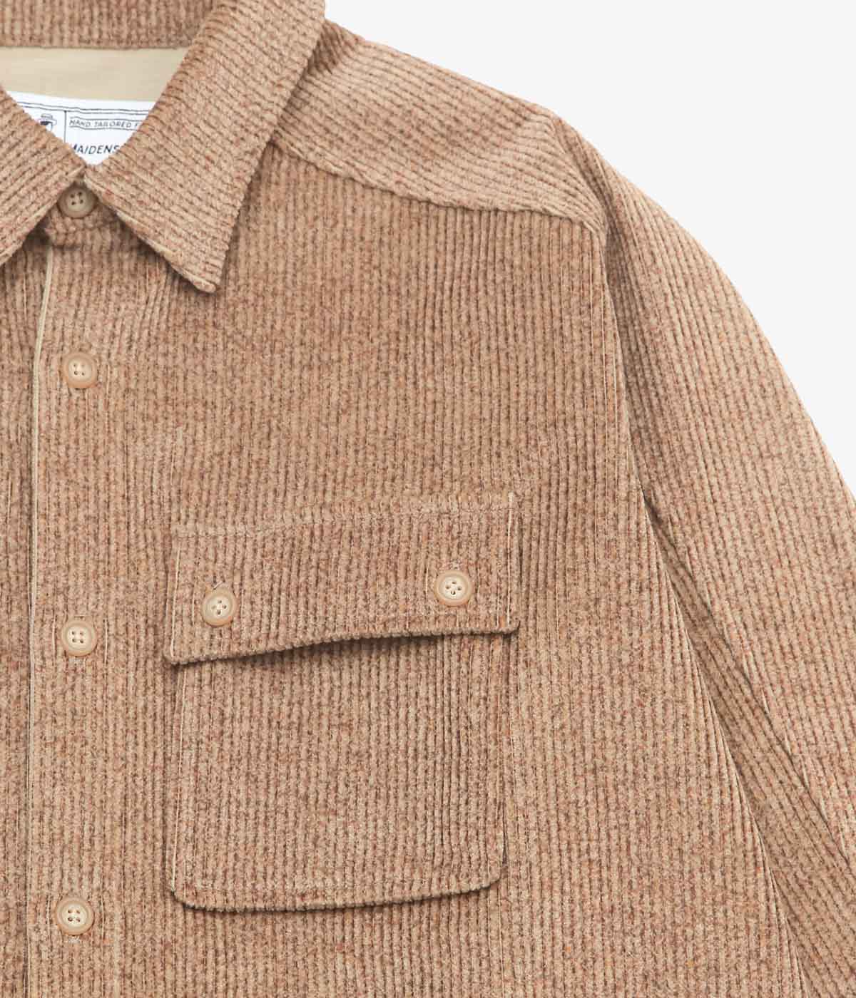 RICHARD MASCIANTONIO ''THE CORDUROY OVERSHIRT'' (BROWN)