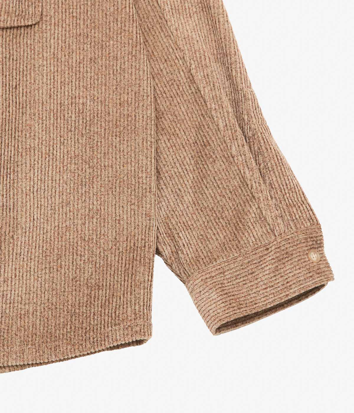 RICHARD MASCIANTONIO ''THE CORDUROY OVERSHIRT'' (BROWN)