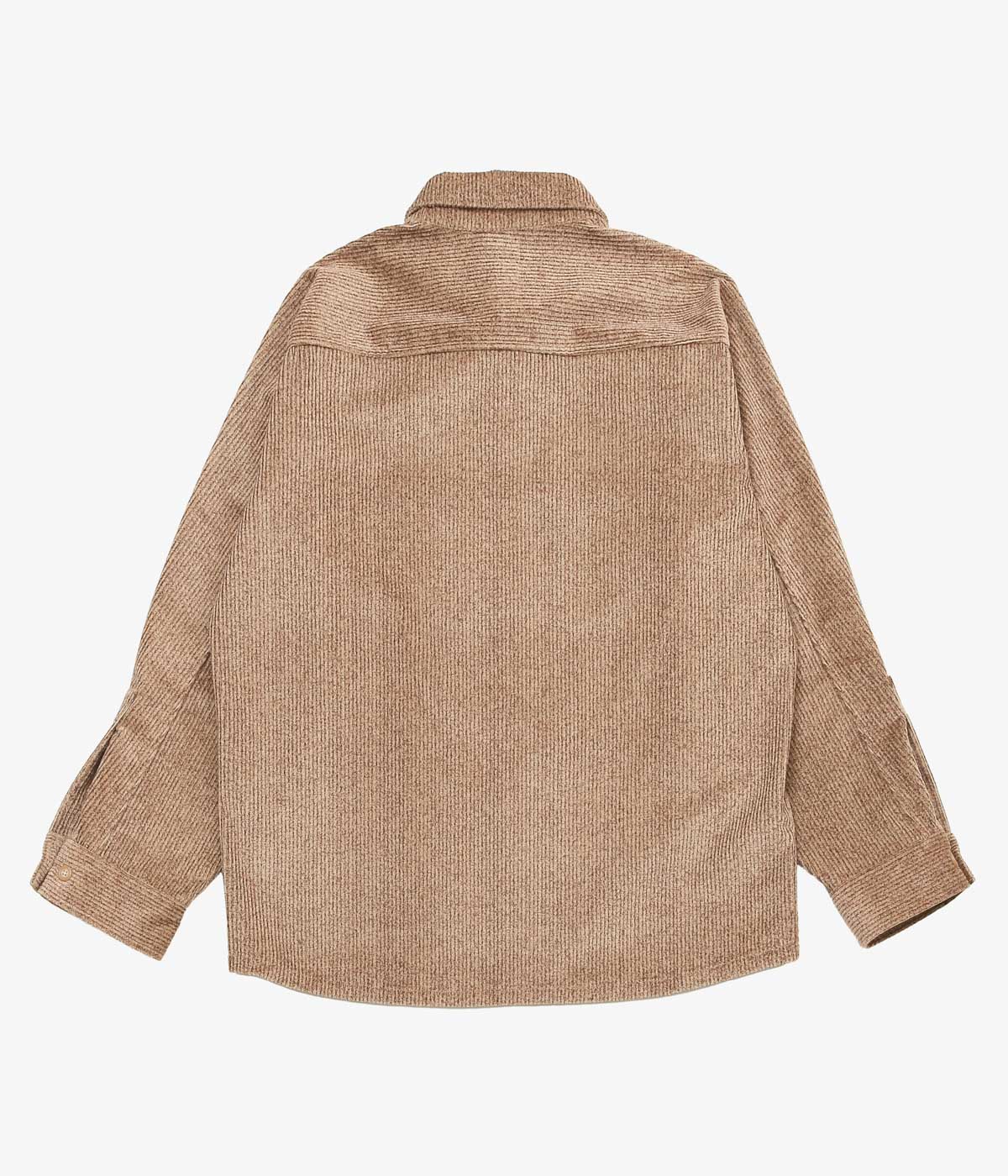 RICHARD MASCIANTONIO ''THE CORDUROY OVERSHIRT'' (BROWN)