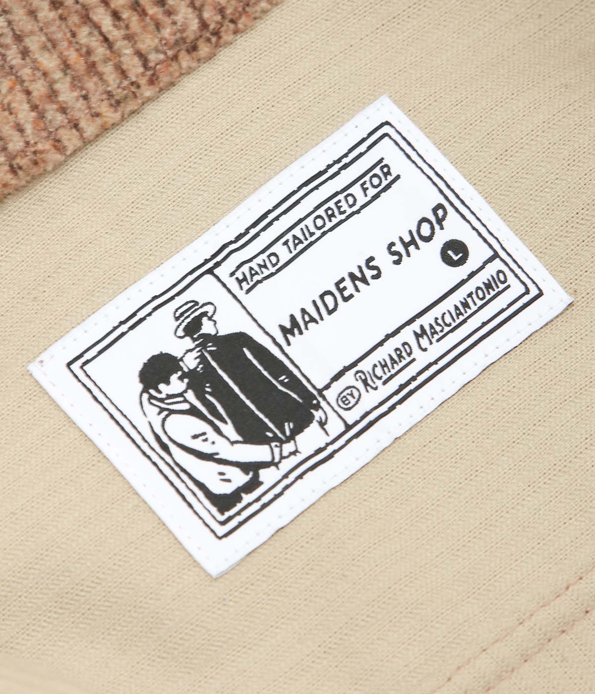 RICHARD MASCIANTONIO ''THE CORDUROY OVERSHIRT'' (BROWN)