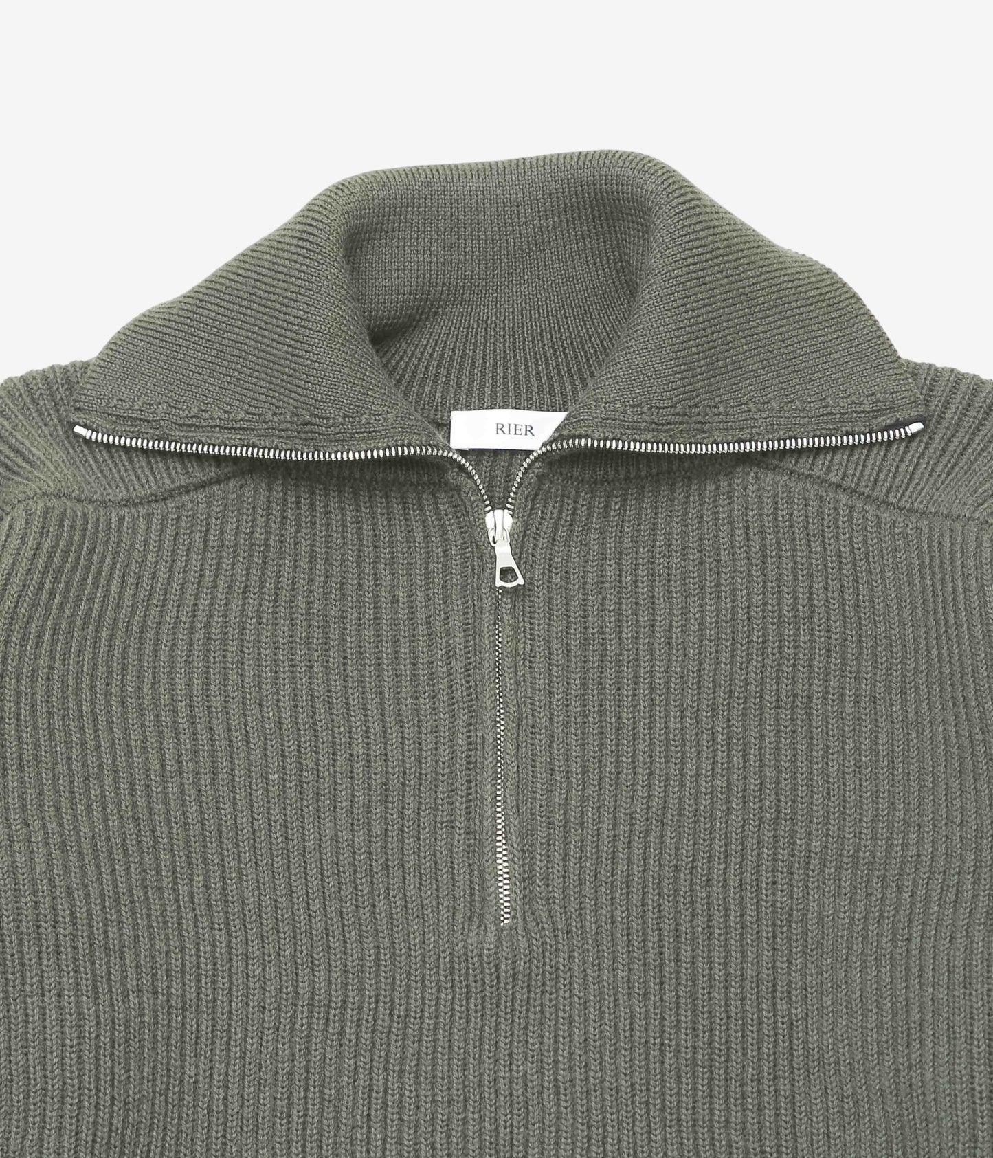 RIER ''HALFZIP UTILITY'' (FOREST KNIT)