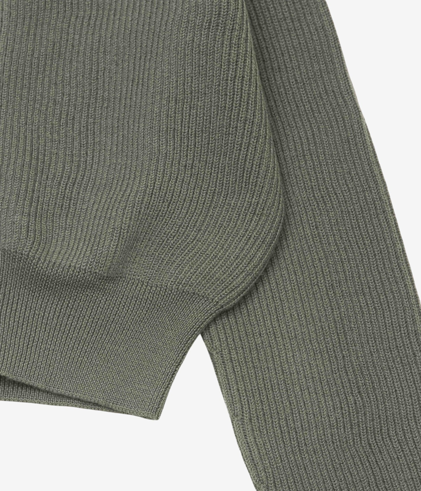 RIER ''ROUNDNECK ZIP UTILITY'' (FOREST KNIT)