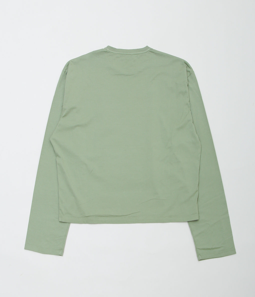 RIER ''T-SHIRT ROUND NECK LONG SLEEVES'' (ARGILE JERSEY)