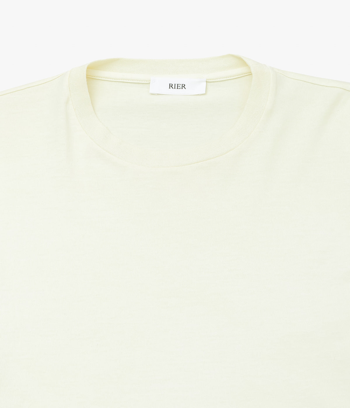 RIER ''T-SHIRT ROUND NECK LONG SLEEVES'' (BUTTER JERSEY)