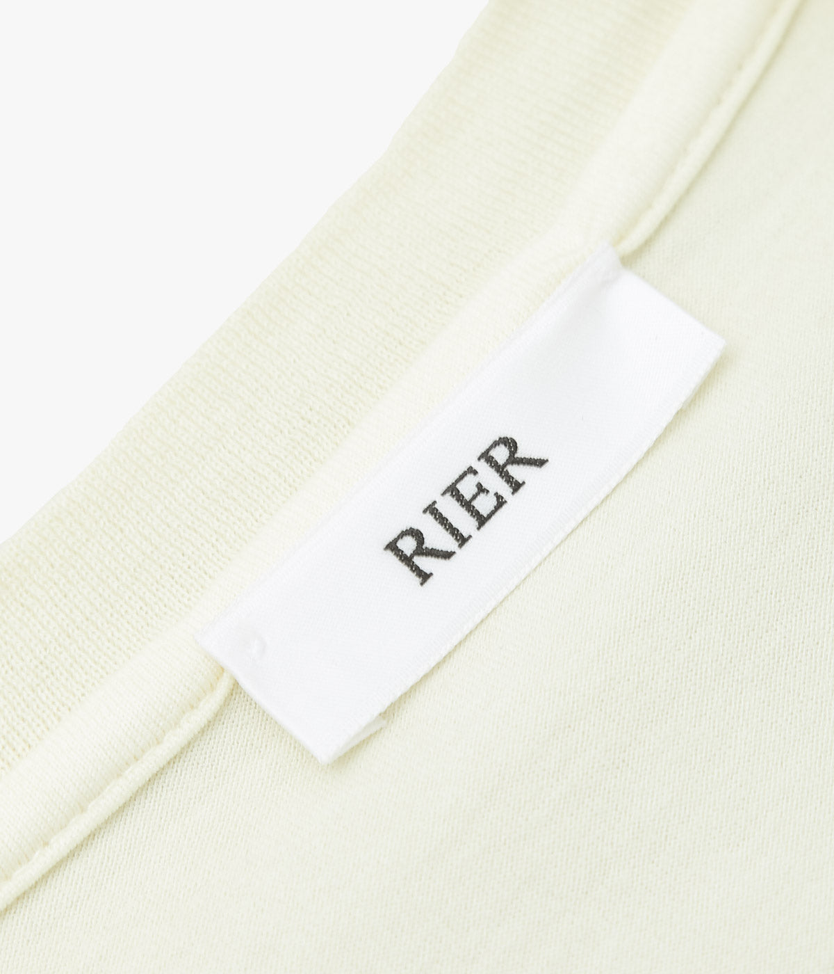RIER ''T-SHIRT ROUND NECK LONG SLEEVES'' (BUTTER JERSEY)