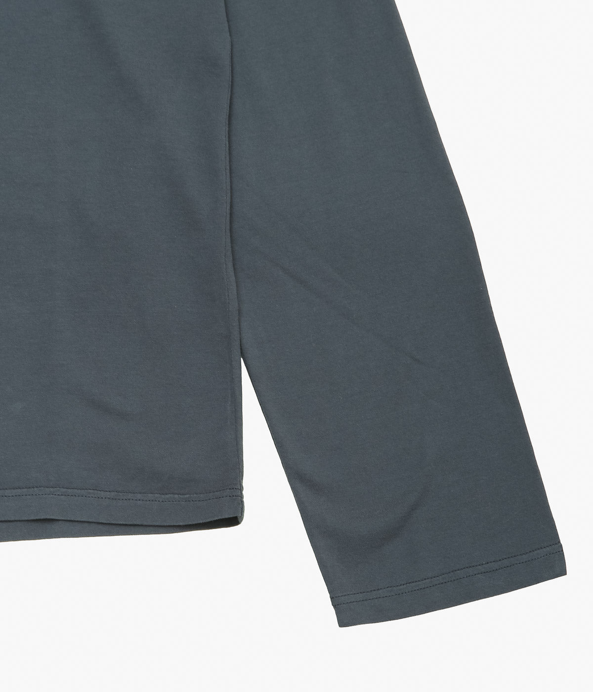 トップス RIER Cotton Long Sleeve T-Shirt RIER ''T-SHIRT ROUNDNECK LONG SLEEVES'' (PLOMBE JERSEY COTTON