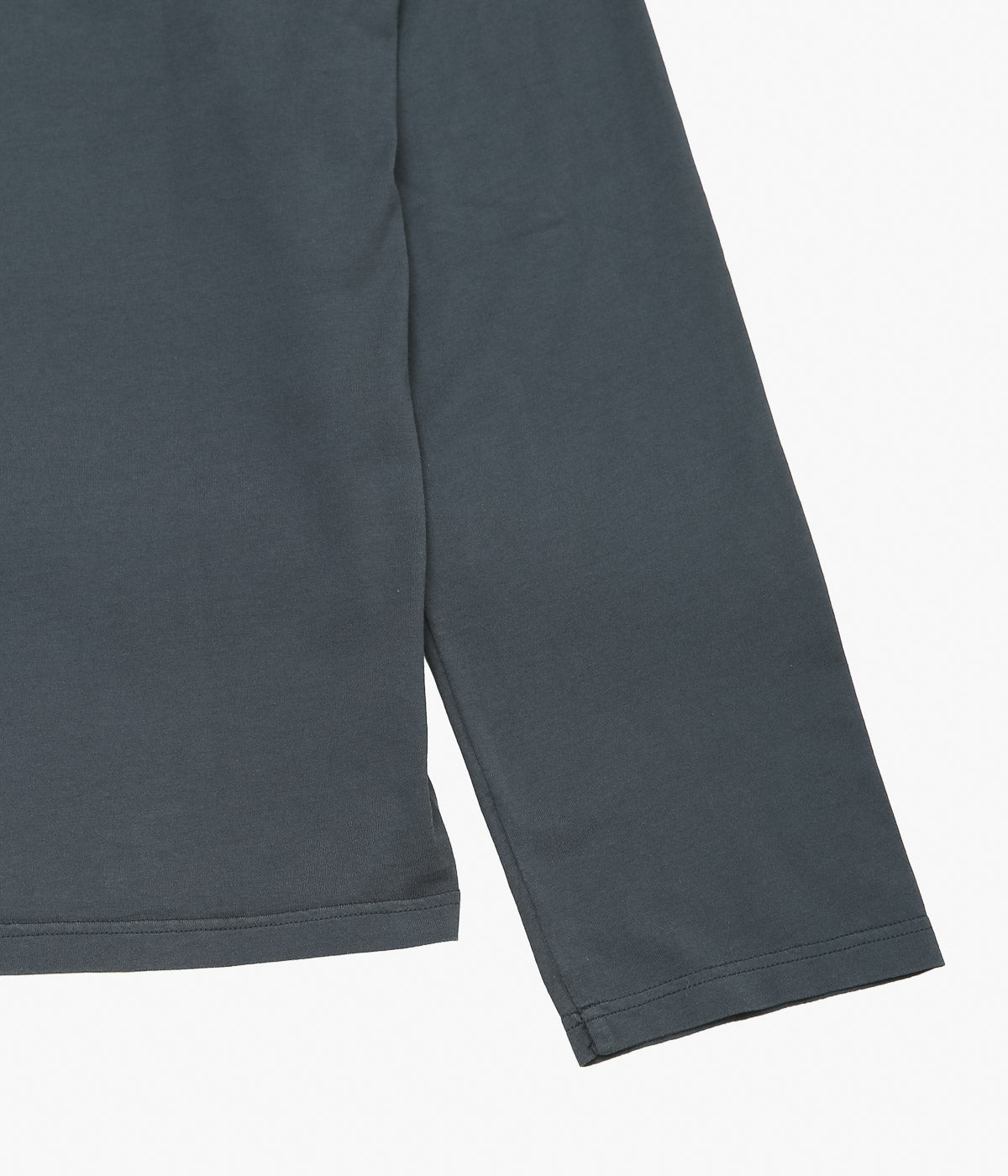 RIER ''T-SHIRT ROUNDNECK LONG SLEEVES'' (PLOMBE JERSEY COTTON
