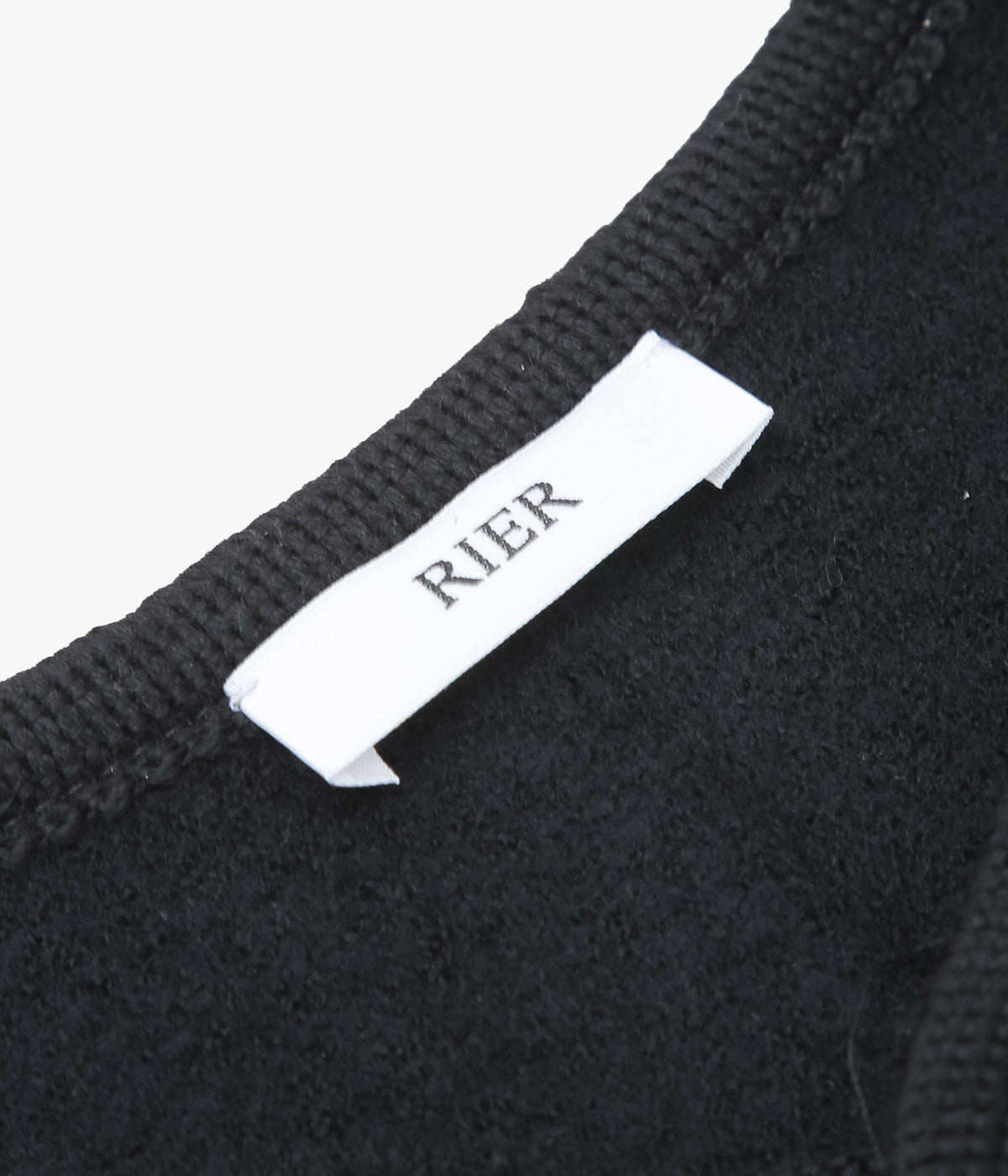 RIER ''WALKER GILET UTILITY'' (BLACK FLOWERS FELTED)