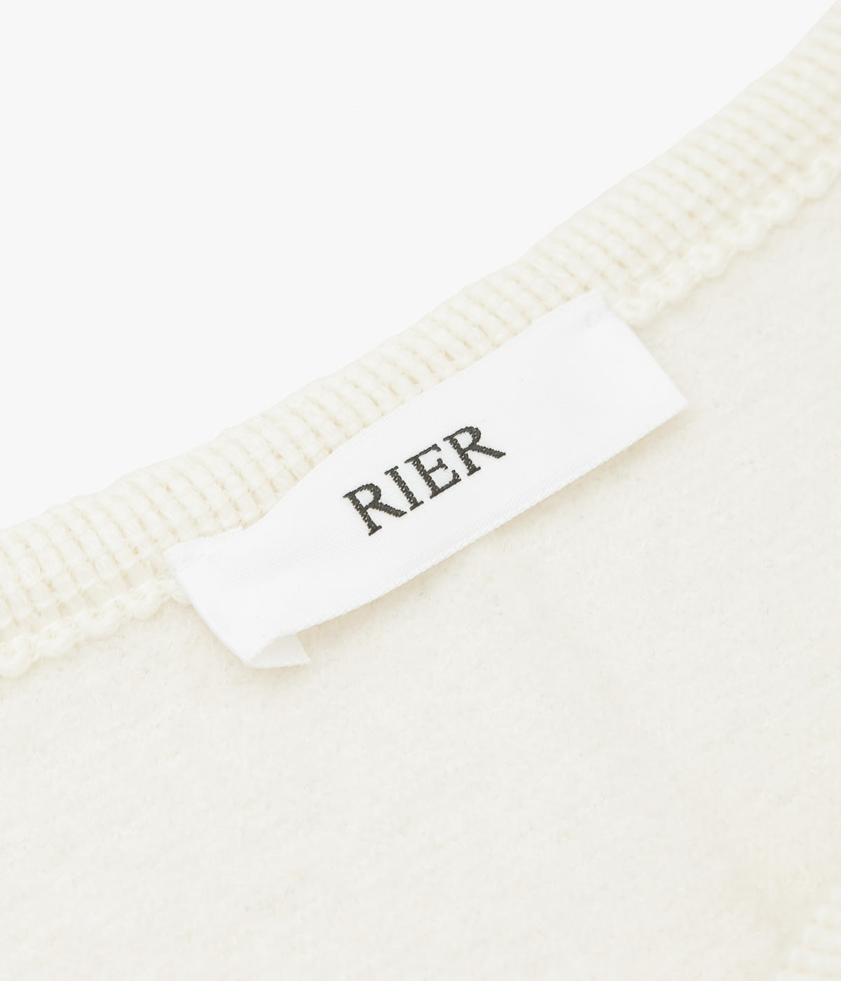 RIER "WALKER GILET UTILITY" (WHITE FLOWERS FELTED)