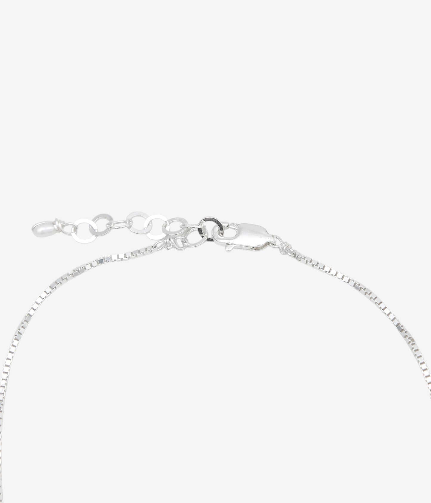 ORNAMENT&CRIME ''Y CHOKER W/ ROMAN COIN'' (STERLING SILVER CHARM SILVER CHAIN)