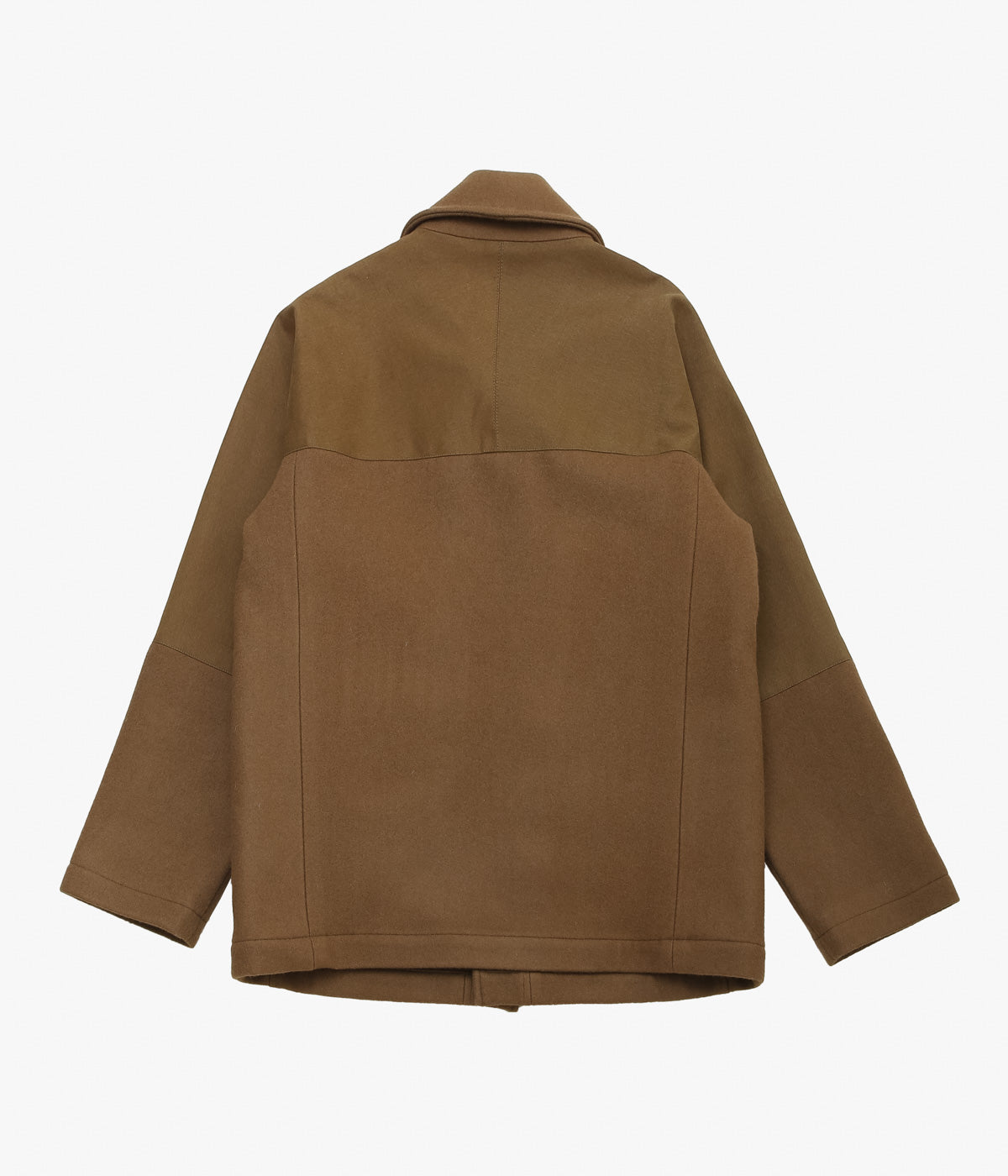 S.E.H KELLY ''DONKEY JACKET｜HEAVY MELTON × SAIL CLOTH COTTON'' (TABACCO)