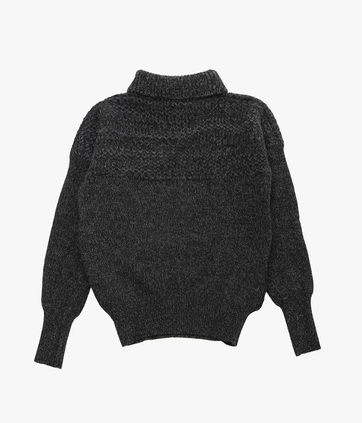 S.E.H KELLY '' GANSEY ｜LAMBS WOOL KNIT'' (CHARCOAL)