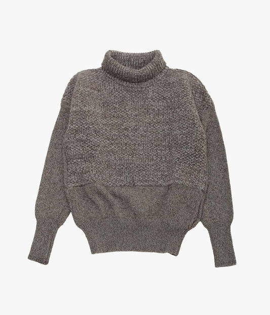 S.E.H KELLY '' GANSEY |LAMBS WOOL KNIT'' (MALT)