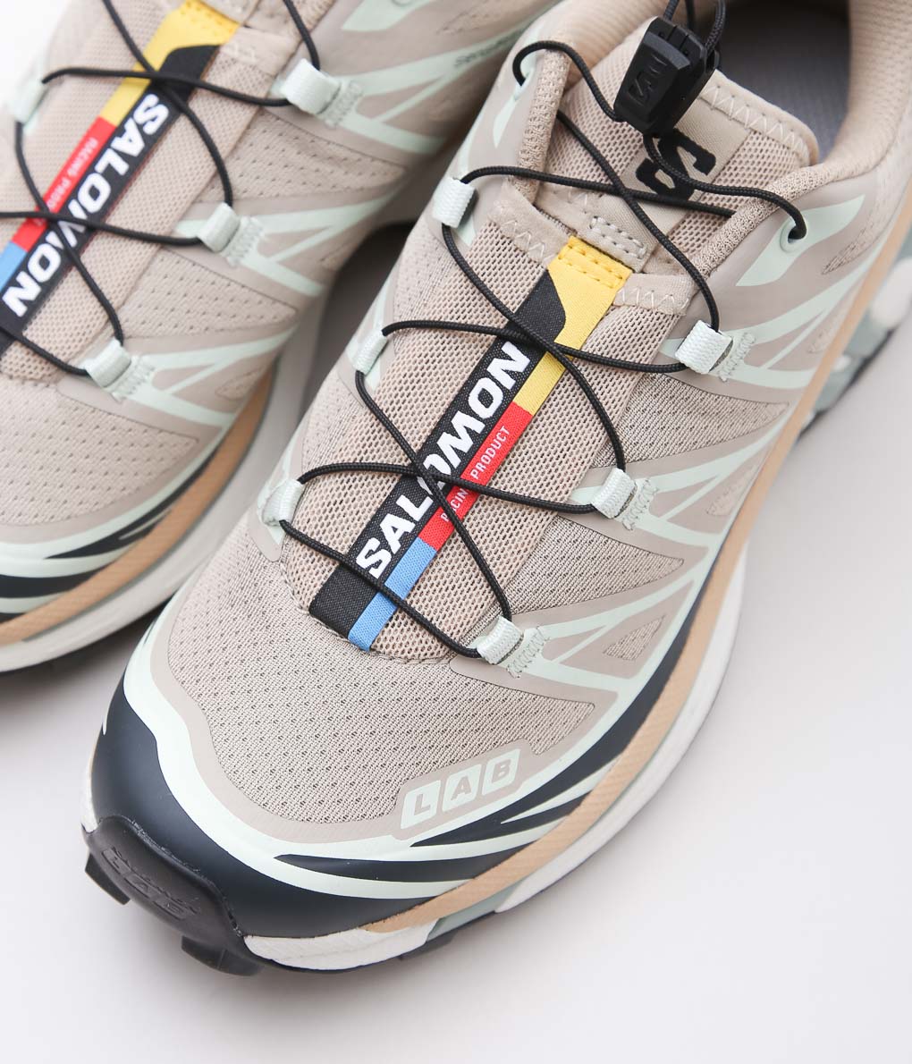 SALOMON ''XT-6'' (OXFORD TAN/CARBON/CLEARLY AQUA) – THE SALOMON ''XT-6'' (OXFORD TAN/CARBON/CLEARLY AQUA) – THE