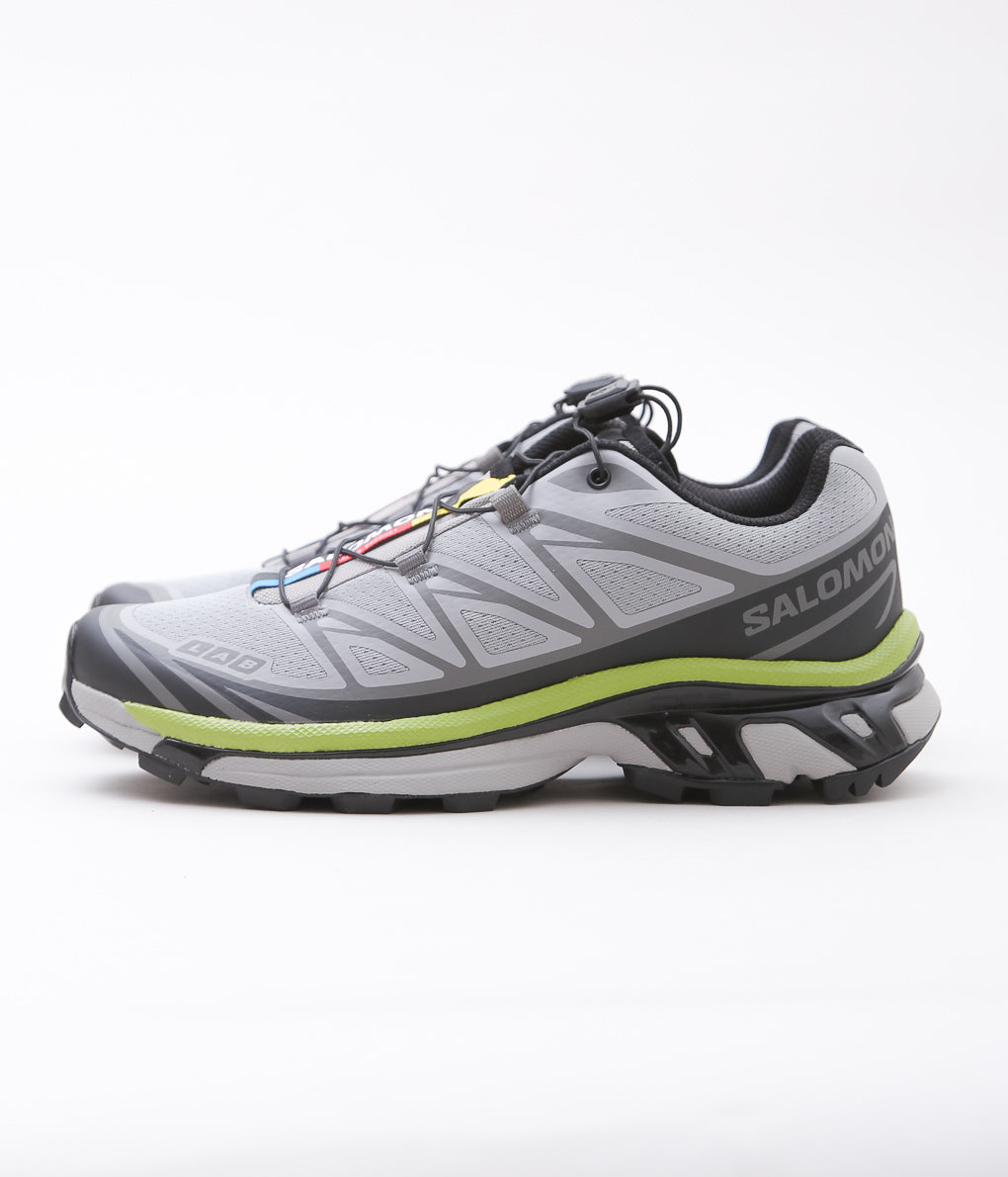 SALOMON ''XT-6'' (ALLOY/BLACK/SHARP GREEN)