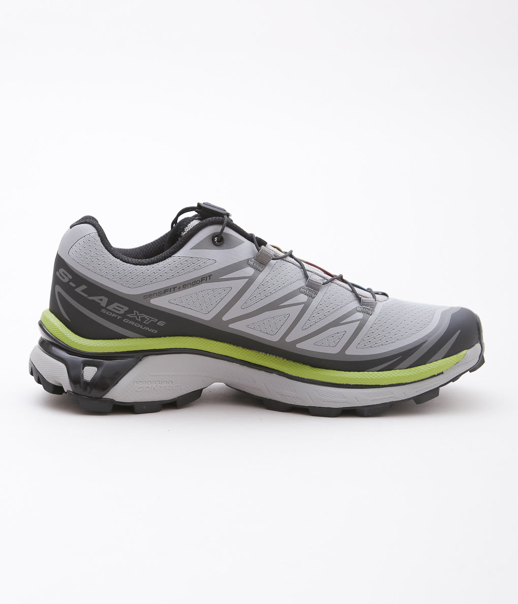 SALOMON ''XT-6'' (ALLOY/BLACK/SHARP GREEN)