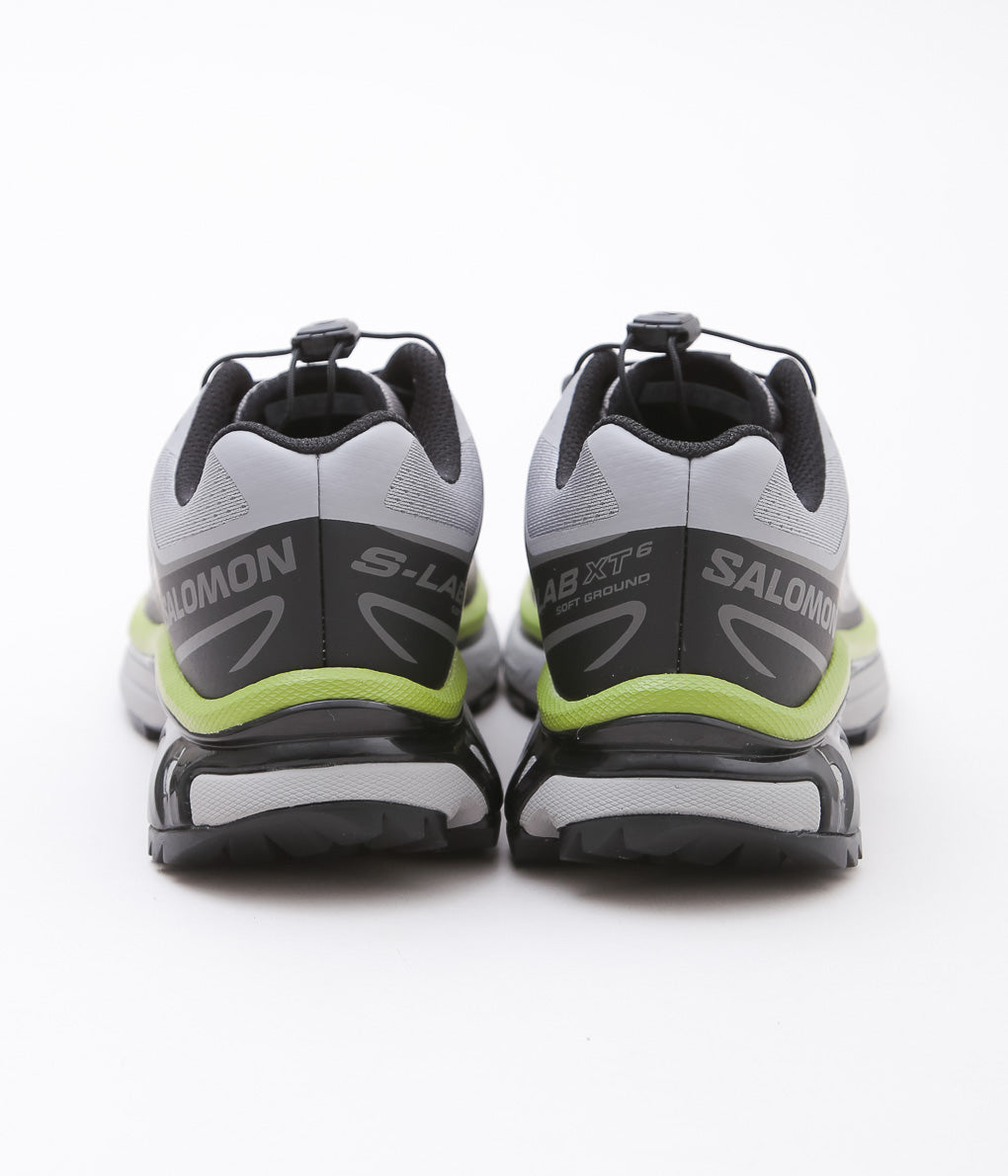 SALOMON ''XT-6'' (ALLOY/BLACK/SHARP GREEN)