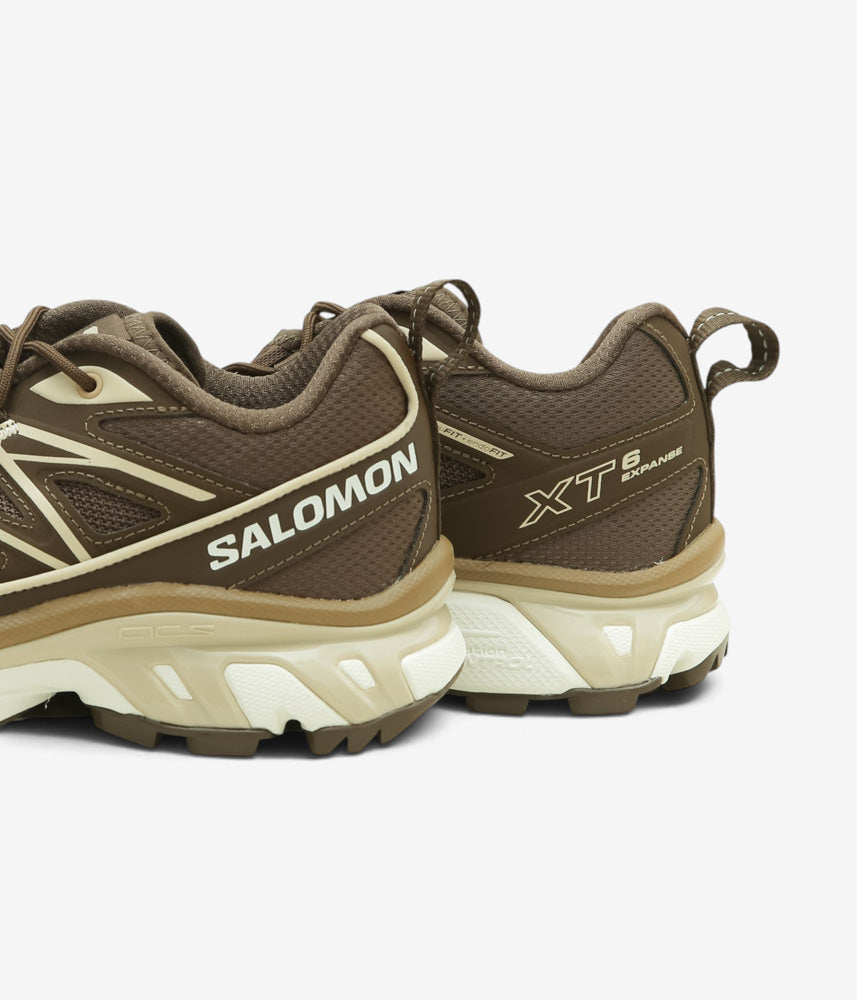 SALOMON ''XT-6 EXPANSE'' (EARTH BROWN/WHITE PEPPER/COYOTE BROWN)
