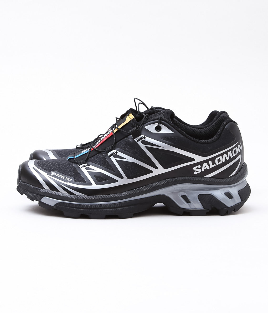 SALOMON ''XT-6 GTX ''(BLACK / BLACK / FTW SILVER)