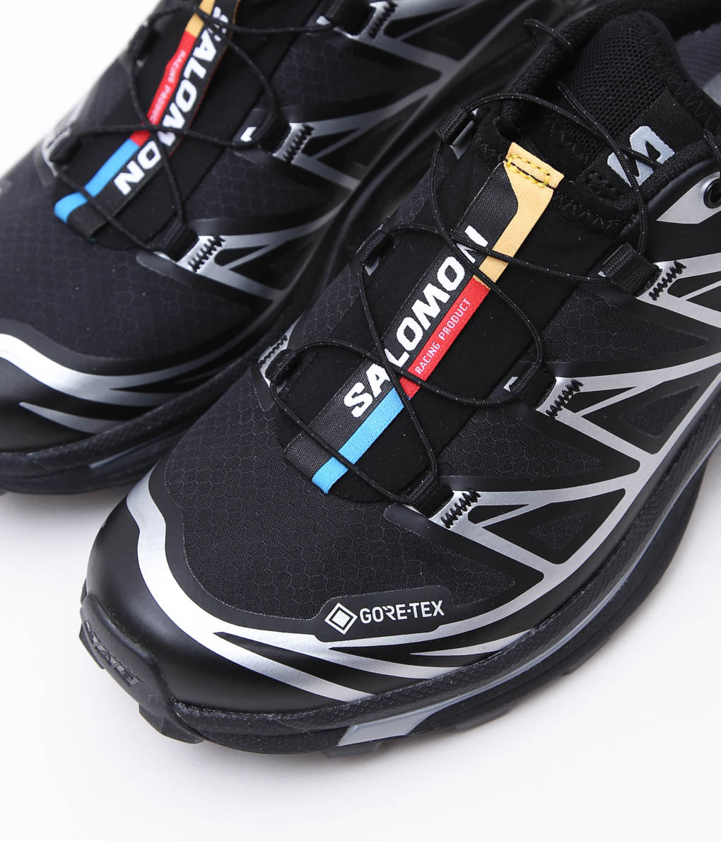 SALOMON ''XT-6 GTX'' (BLACK/BLACK/FTW SILVER)