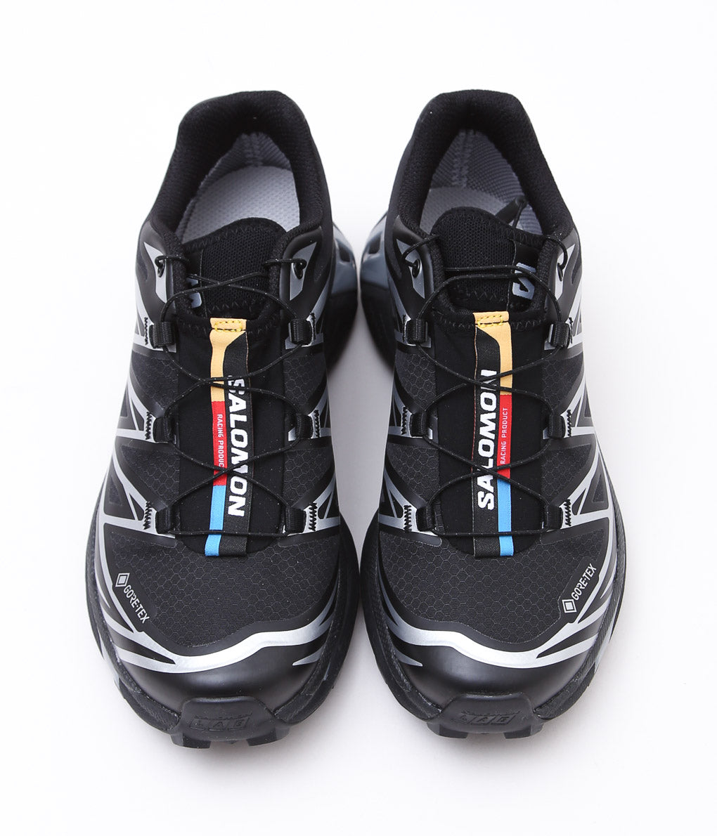 SALOMON ''XT-6 GTX'' (BLACK/BLACK/FTW SILVER)