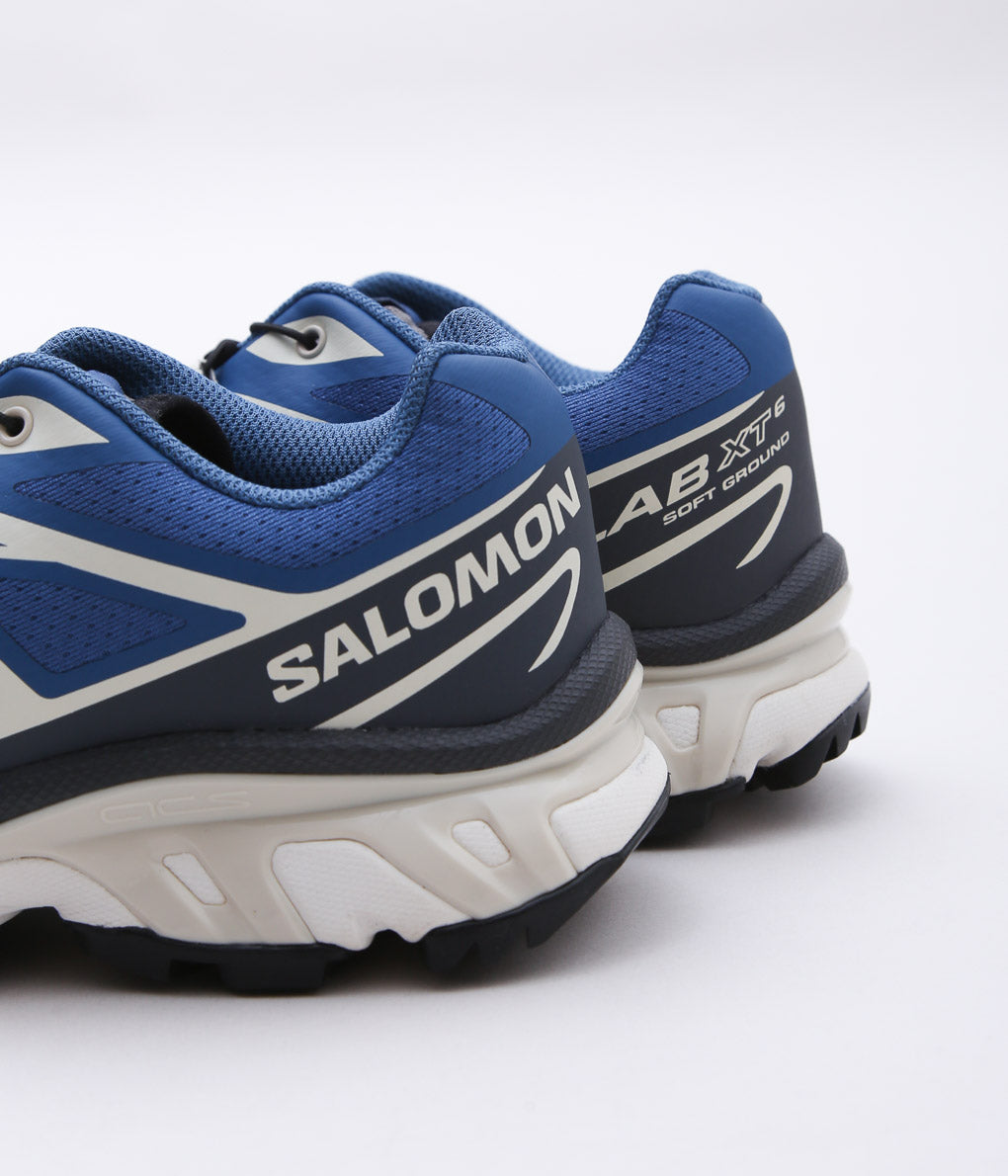 SALOMON ''XT-6'' (DARK BLUE/ALMOND MILK/ASPHALT)