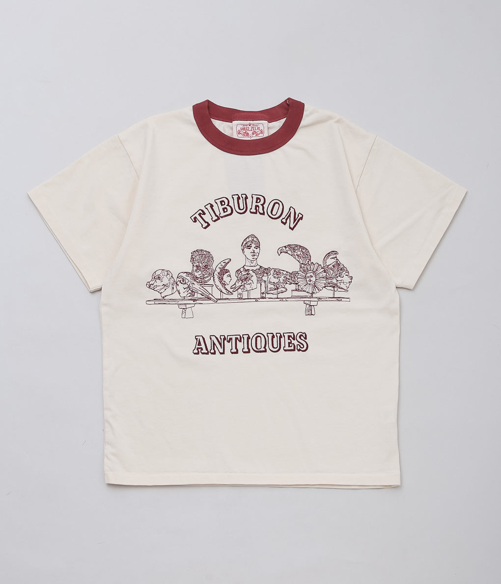 SAMUEL ZELIG ``ANTIQUE TEE'' (RED RINGER)