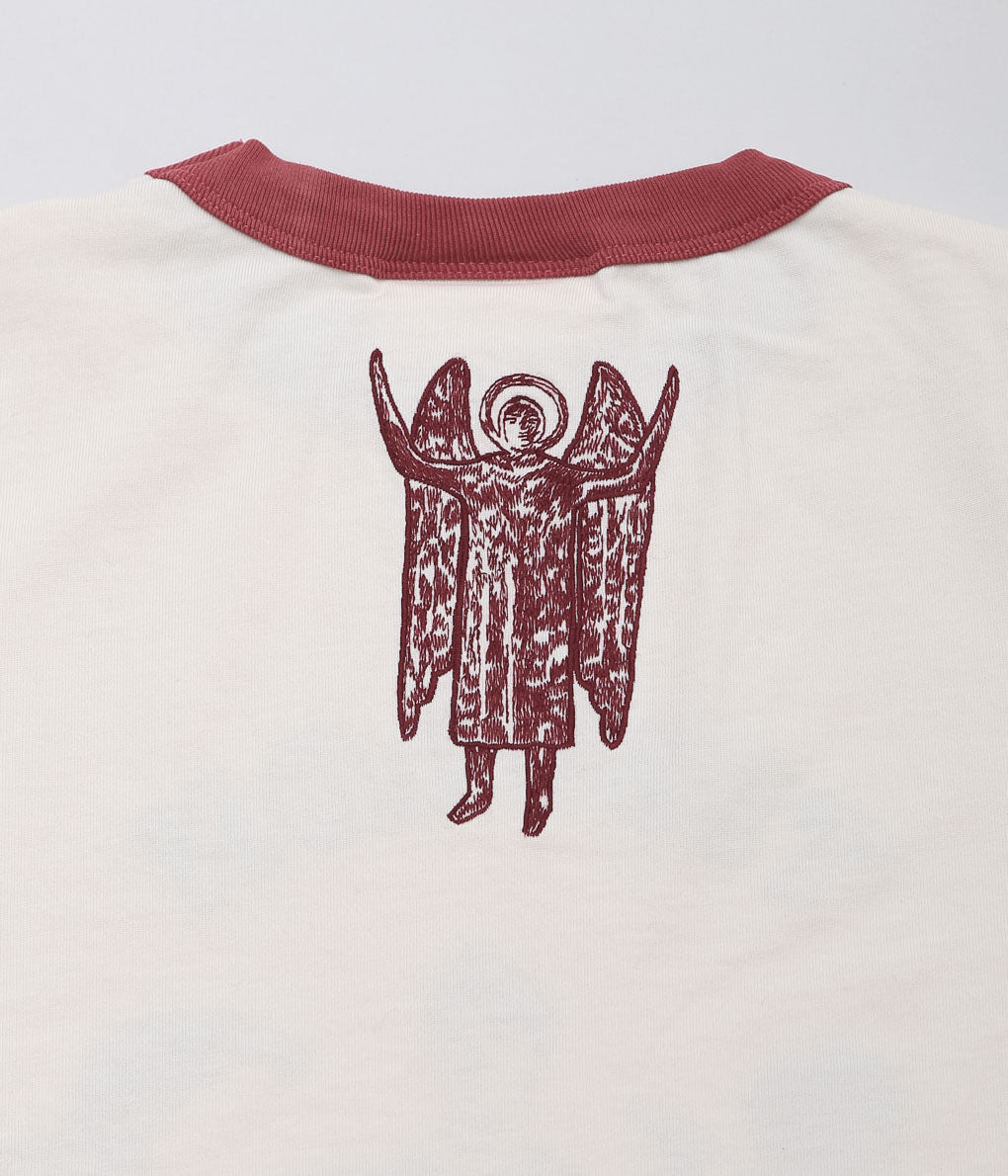 SAMUEL ZELIG ``ANTIQUE TEE'' (RED RINGER)