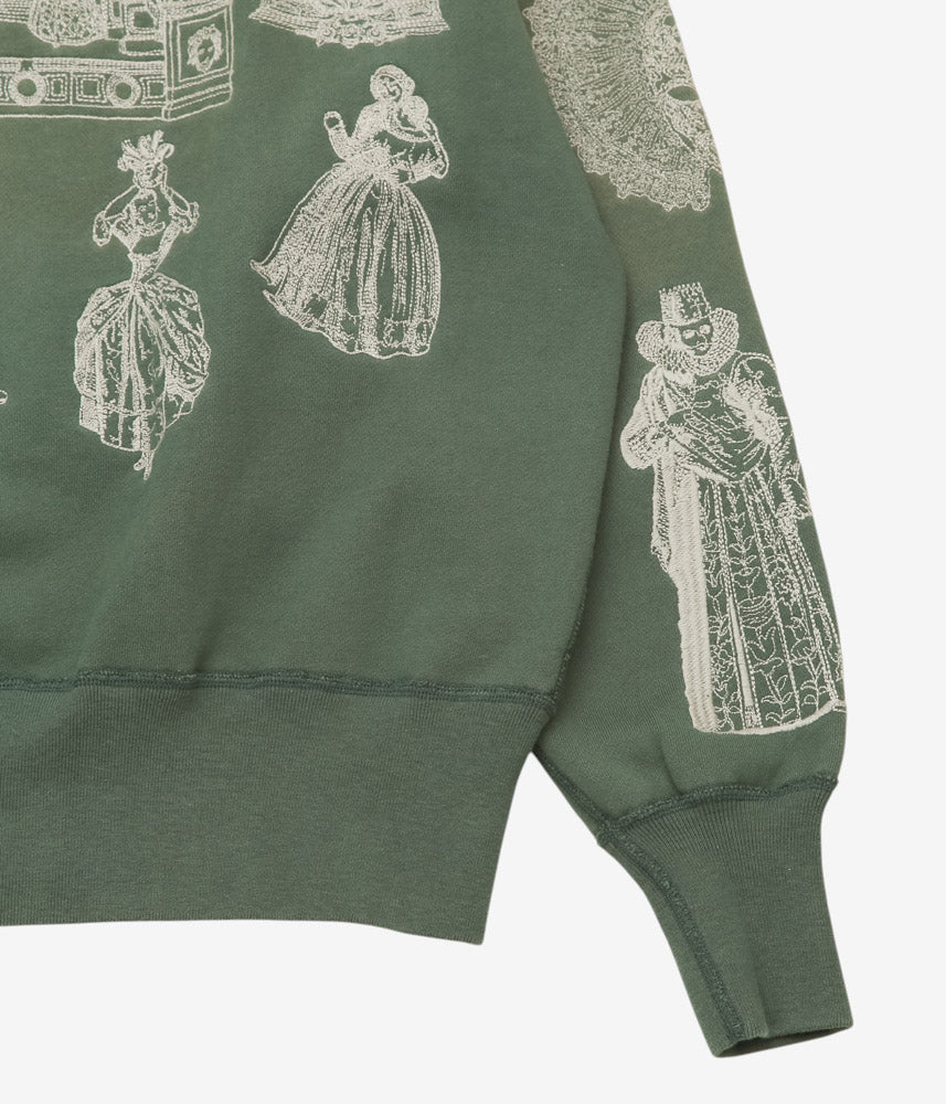 SAMUEL ZELIG ''BALLROOM 1/4 ZIP'' (EMERALD GREEN)