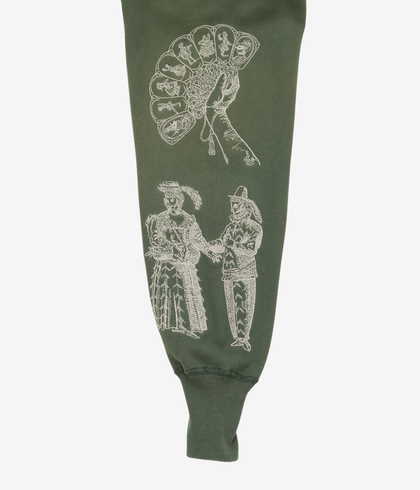 SAMUEL ZELIG ''BALLROOM 1/4 ZIP'' (EMERALD GREEN)