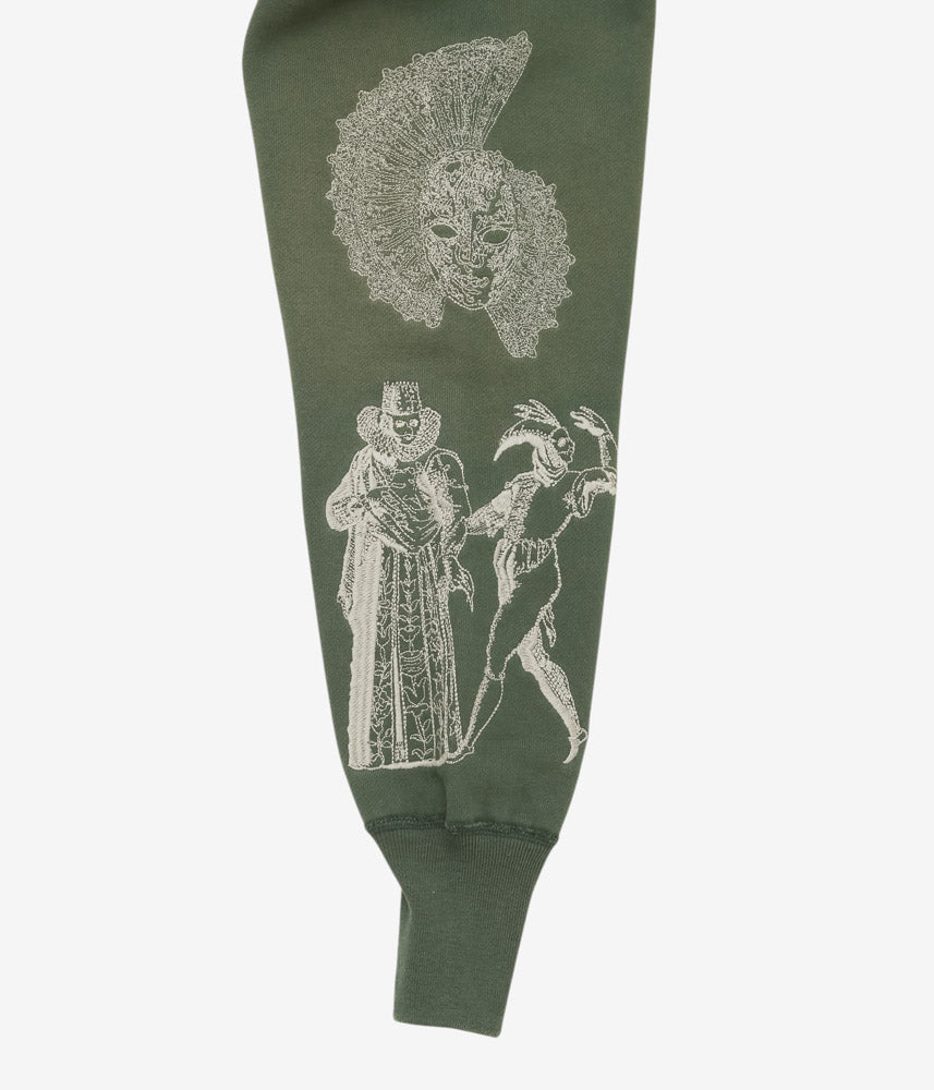 SAMUEL ZELIG ''BALLROOM 1/4 ZIP'' (EMERALD GREEN)