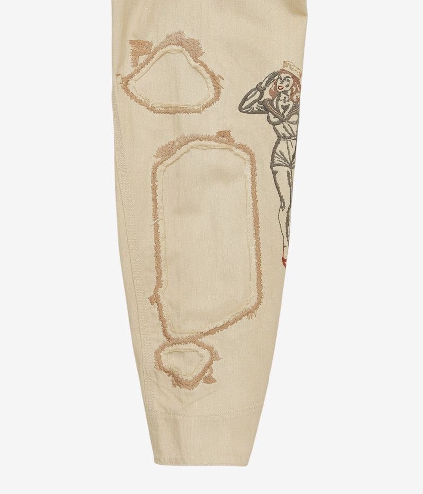 SAMUEL ZELIG ''DUFFLE CHORE JACKET'' (FADED BEIGE)