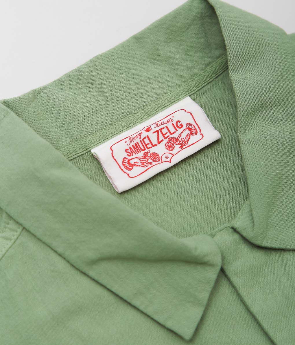 SAMUEL ZELIG ''HOTEL CAMP SHIRT'' (GREEN)