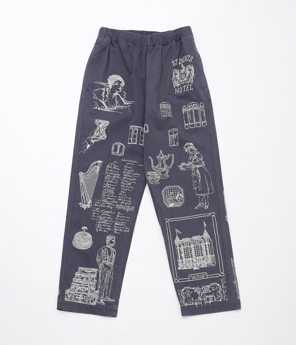 SAMUEL ZELIG ''HOTEL PANTS'' (NAVY)