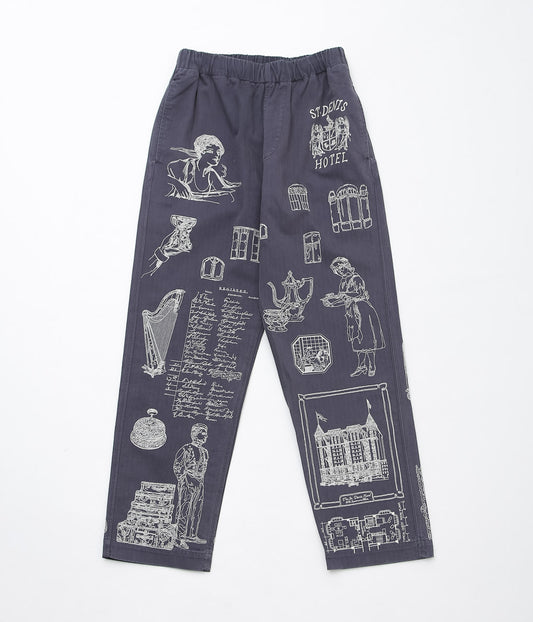 SAMUEL ZELIG ''HOTEL PANTS''(NAVY)