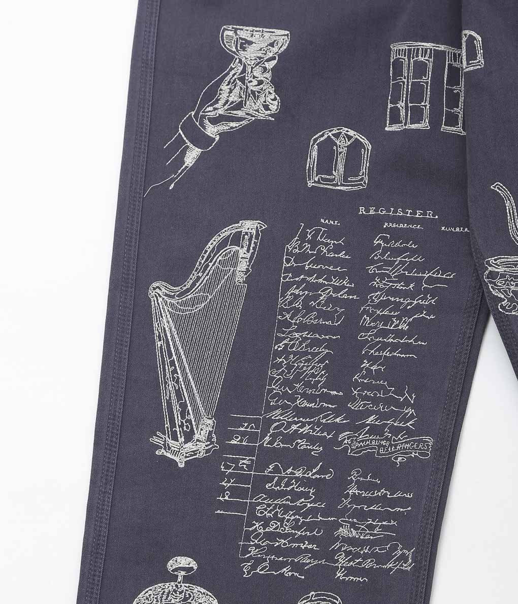 SAMUEL ZELIG ''HOTEL PANTS'' (NAVY)