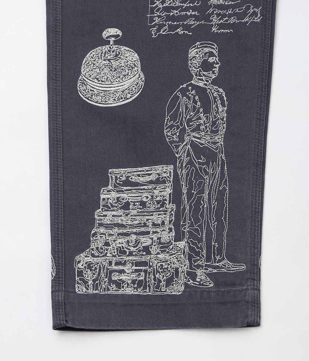 SAMUEL ZELIG ''HOTEL PANTS'' (NAVY)