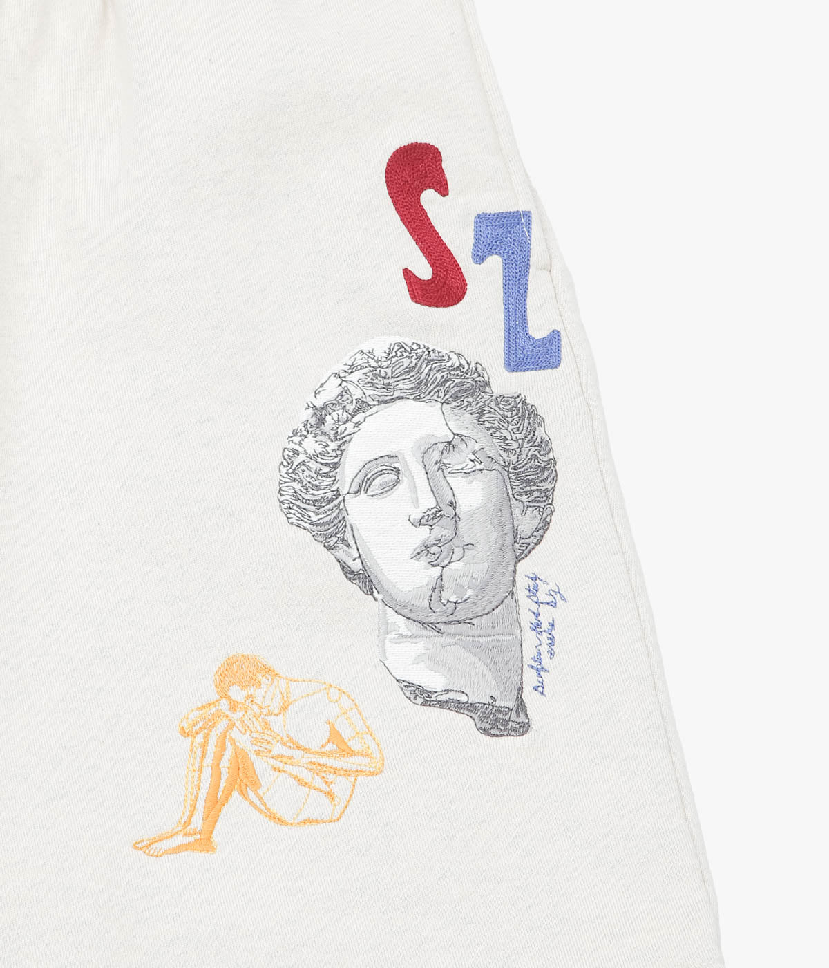 SAMUEL ZELIG "NORTHFIELD SWEAT SHORT" (OATMEAL GREY)