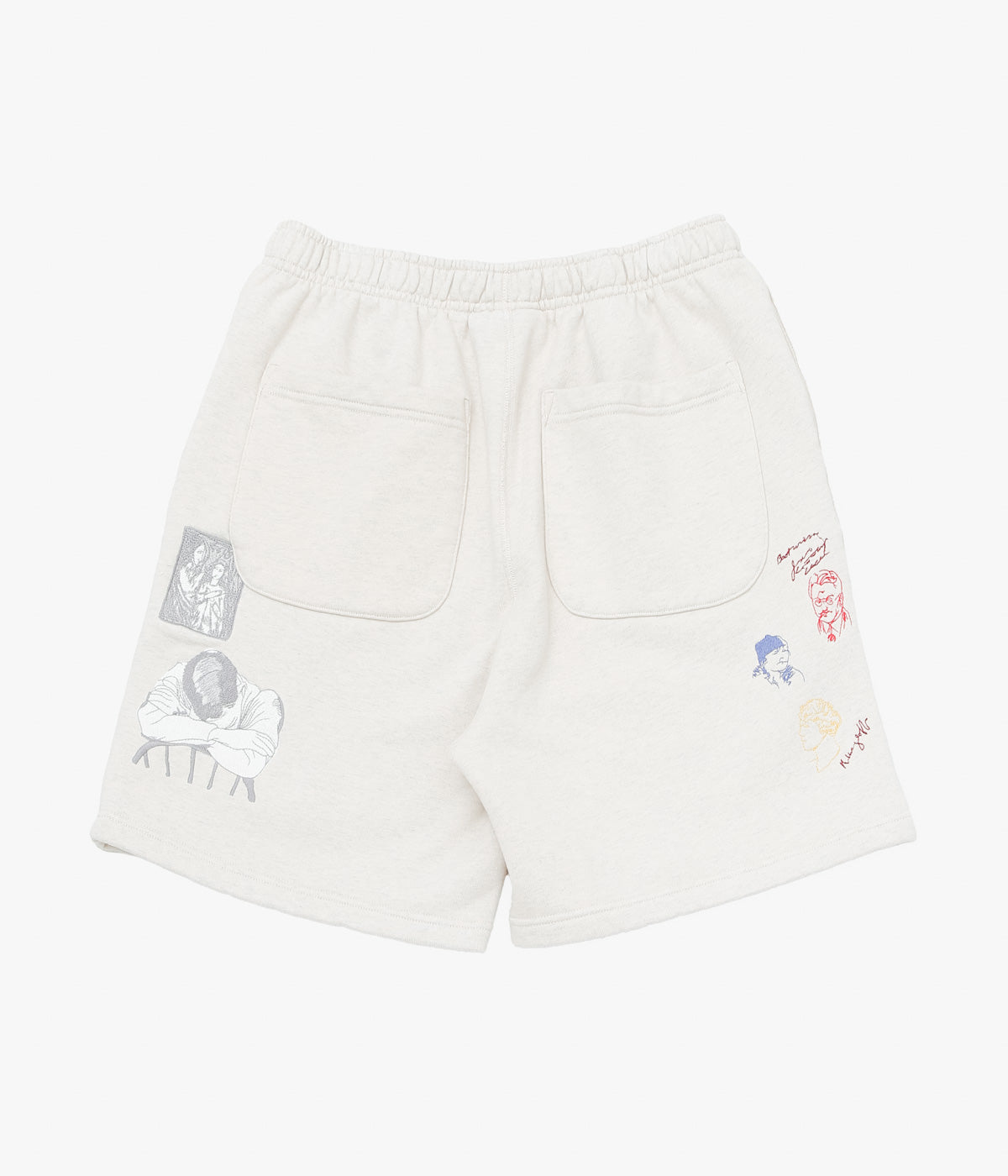 SAMUEL ZELIG "NORTHFIELD SWEAT SHORT" (OATMEAL GREY)