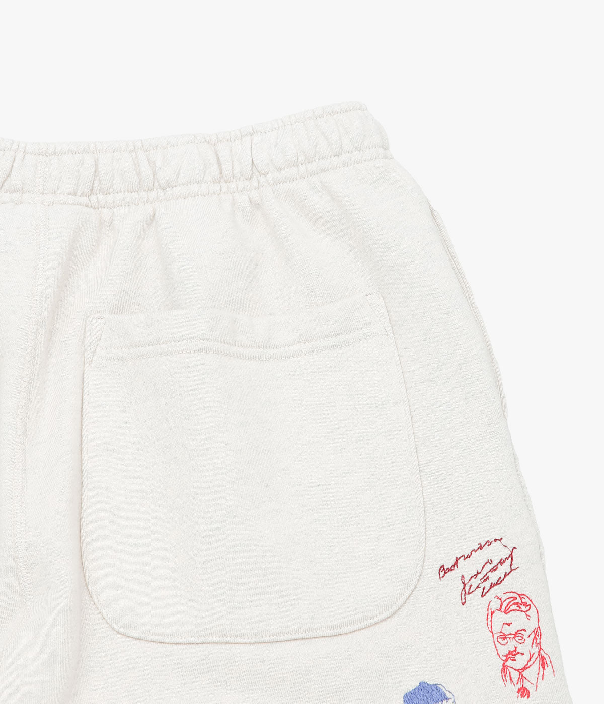 SAMUEL ZELIG "NORTHFIELD SWEAT SHORT" (OATMEAL GREY)
