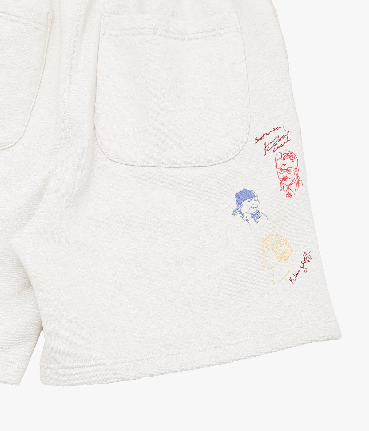 SAMUEL ZELIG "NORTHFIELD SWEAT SHORT" (OATMEAL GREY)