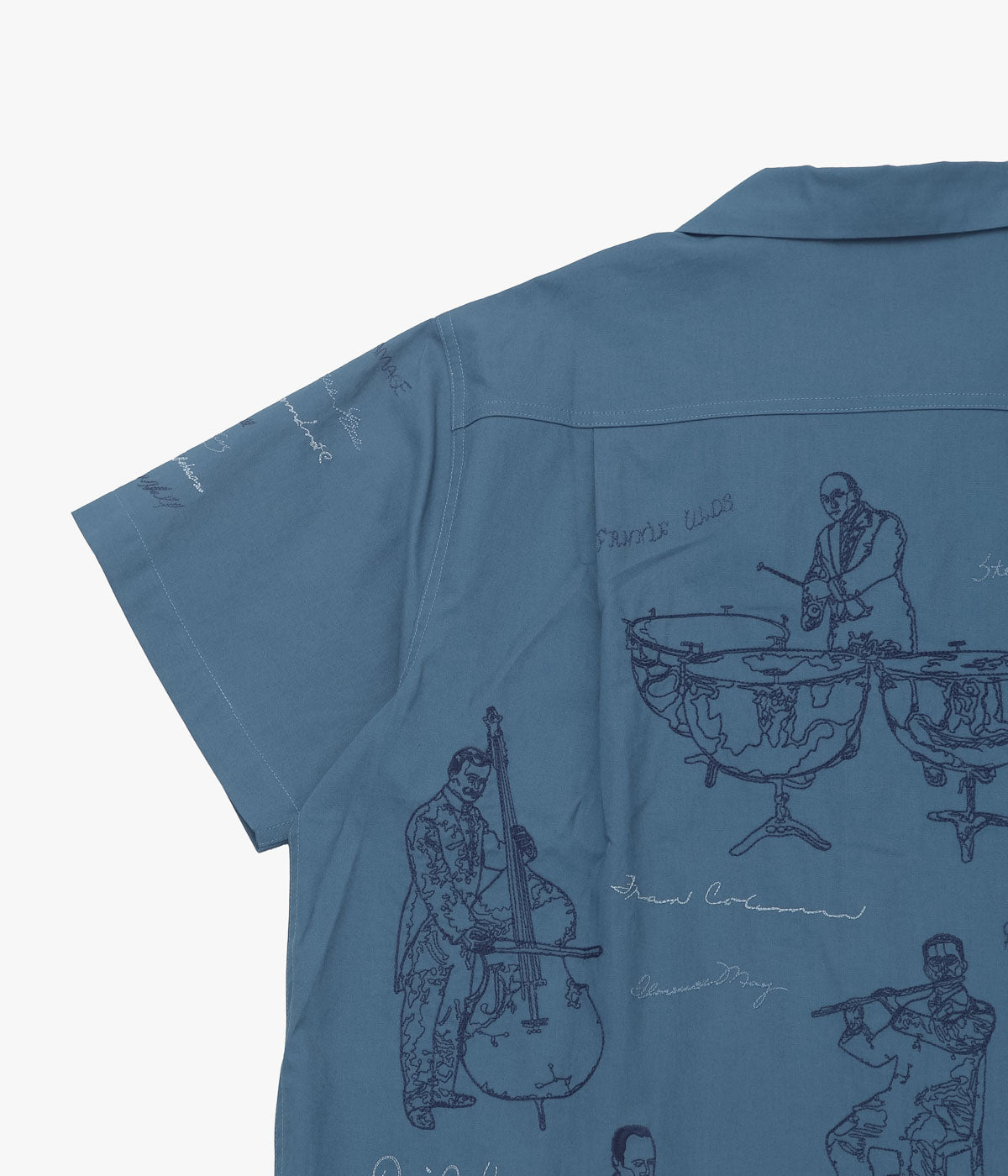 SAMUEL ZELIG "ORCHESTRA CAMP SHIRT" (DEEP BLUE)