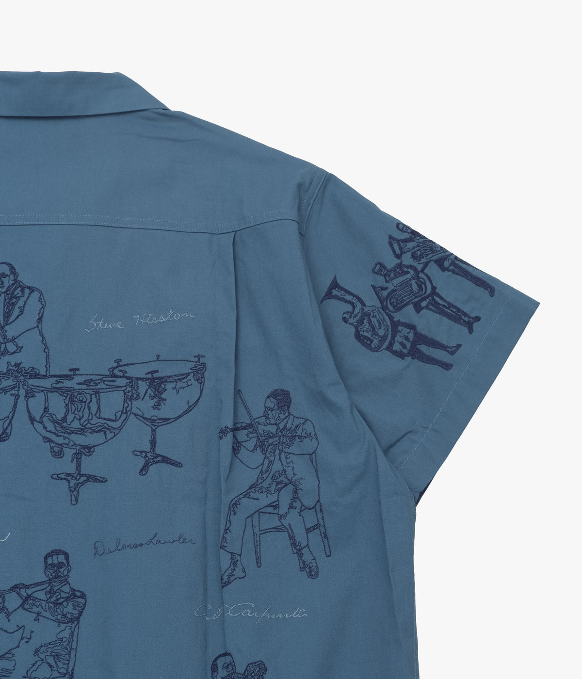 SAMUEL ZELIG "ORCHESTRA CAMP SHIRT" (DEEP BLUE)