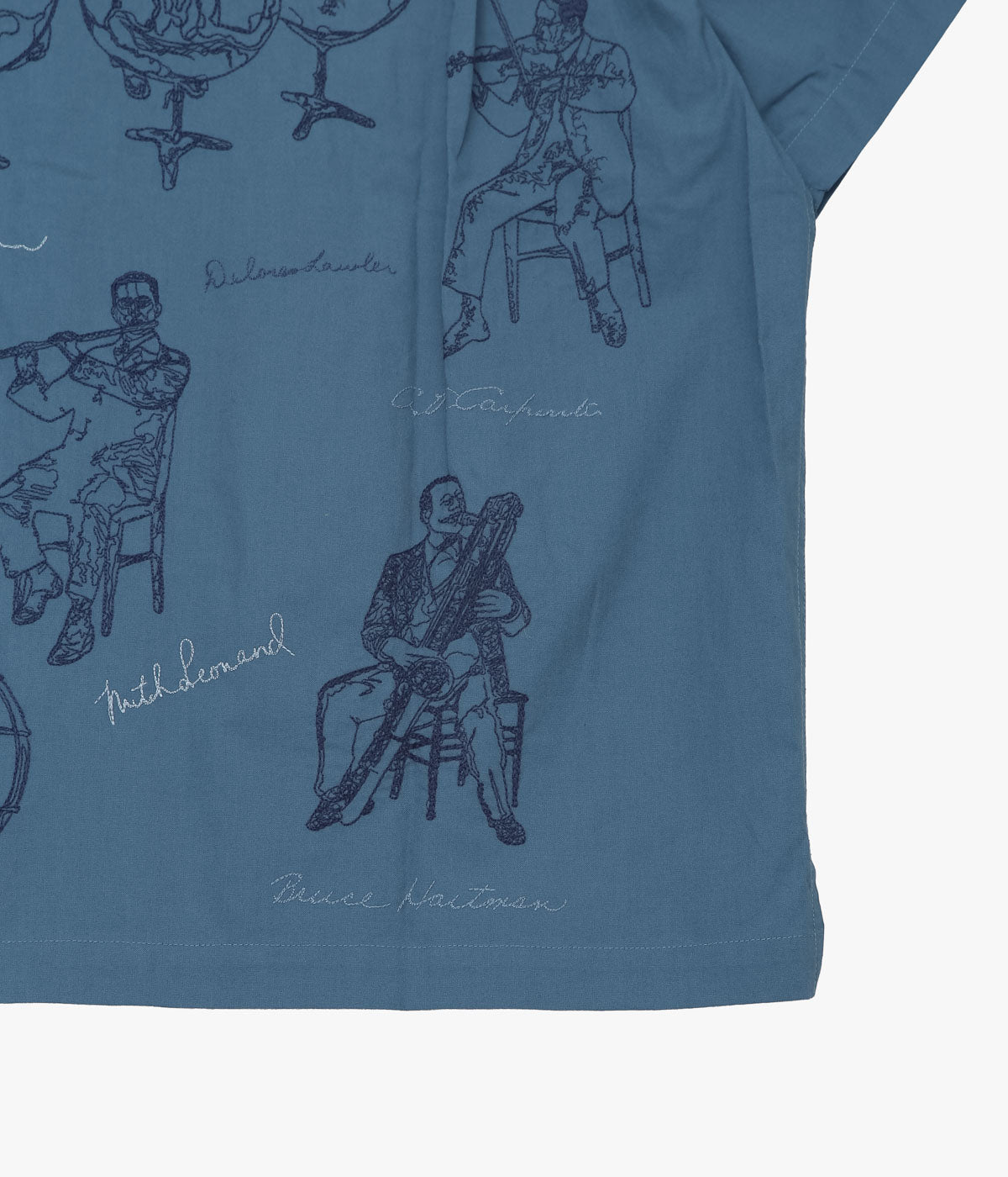 SAMUEL ZELIG "ORCHESTRA CAMP SHIRT" (DEEP BLUE)