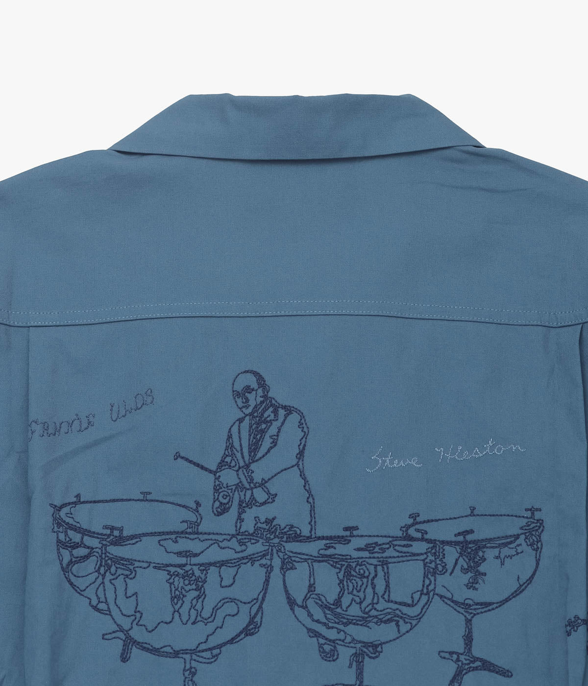 SAMUEL ZELIG "ORCHESTRA CAMP SHIRT" (DEEP BLUE)