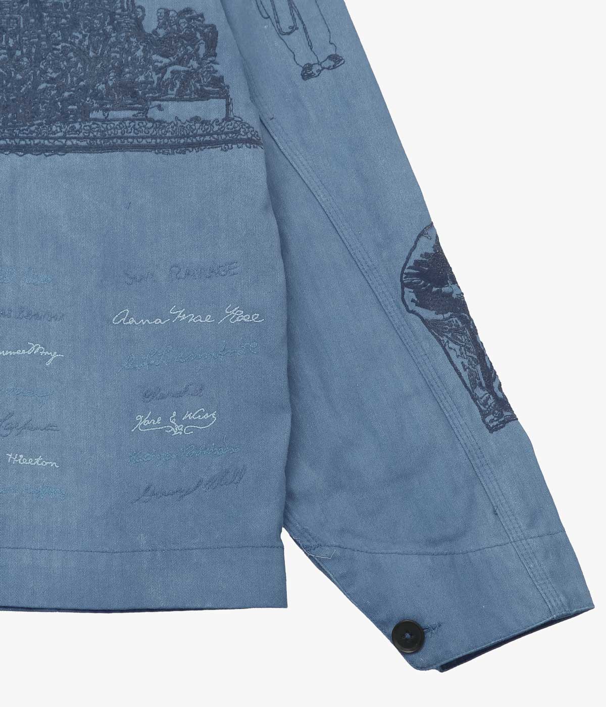SAMUEL ZELIG "ORCHESTRA CHORE JACKET" (CHORE BLUE)