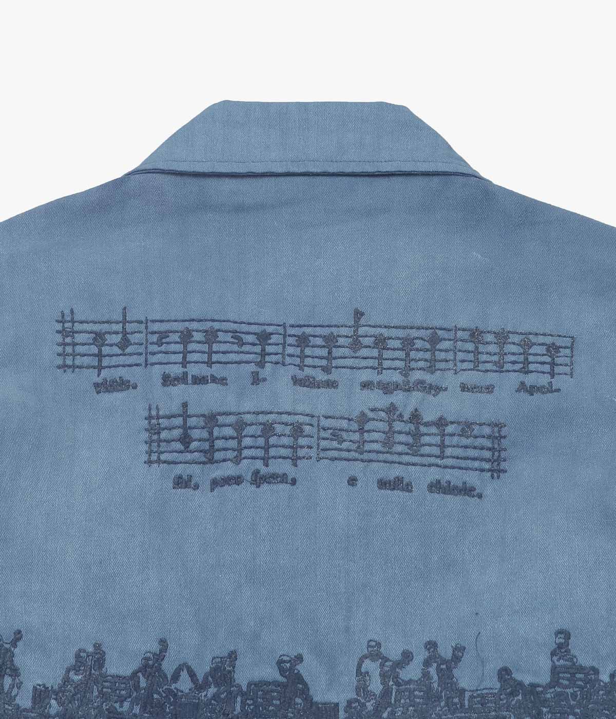 SAMUEL ZELIG "ORCHESTRA CHORE JACKET" (CHORE BLUE)