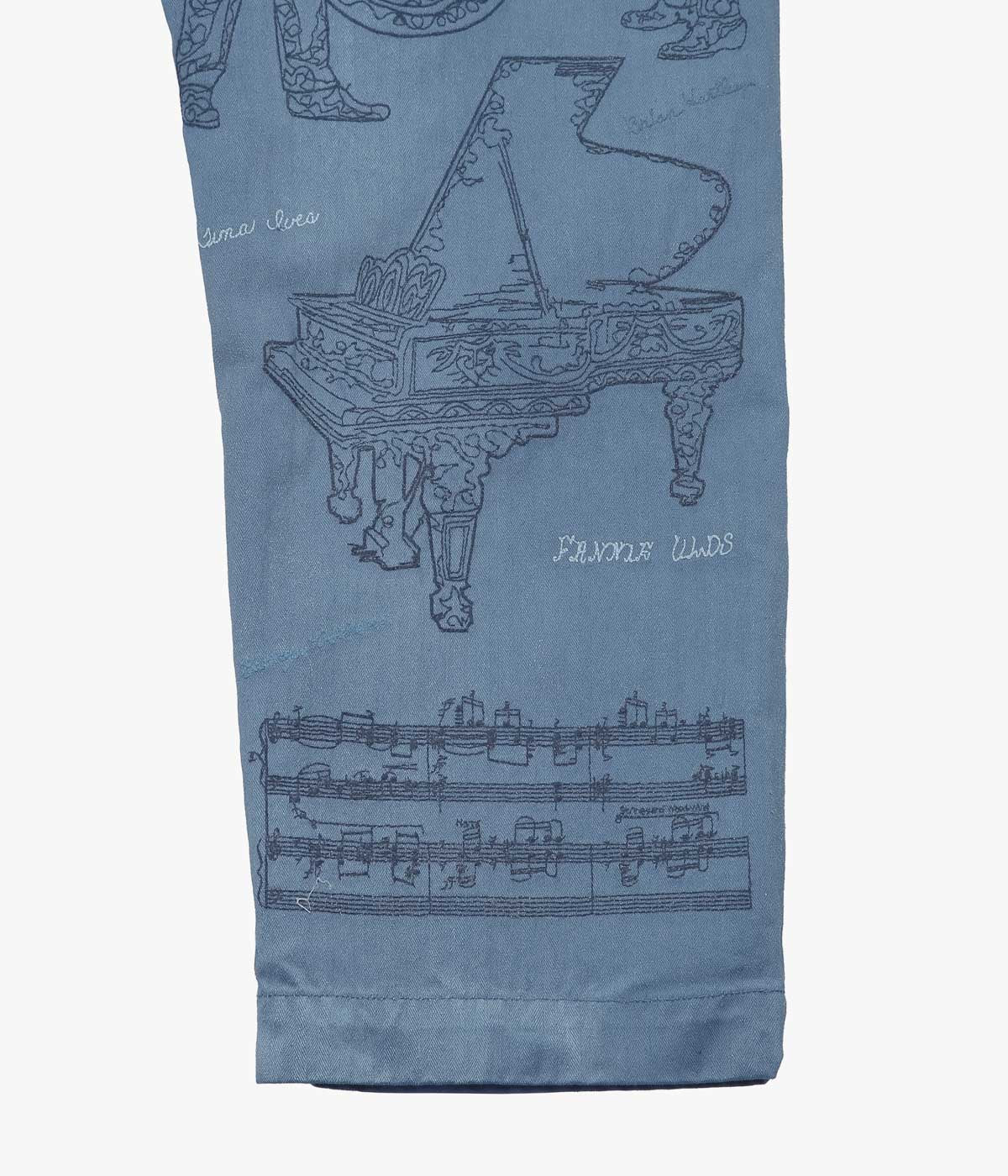SAMUEL ZELIG "ORCHESTRA PANT" (CHORE BLUE)