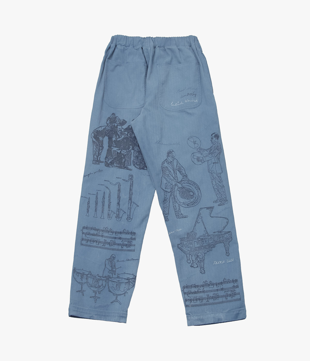 SAMUEL ZELIG "ORCHESTRA PANT" (CHORE BLUE)