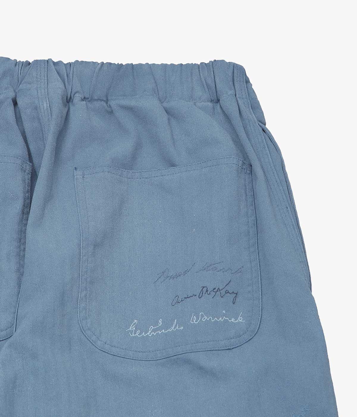 SAMUEL ZELIG "ORCHESTRA PANT" (CHORE BLUE)